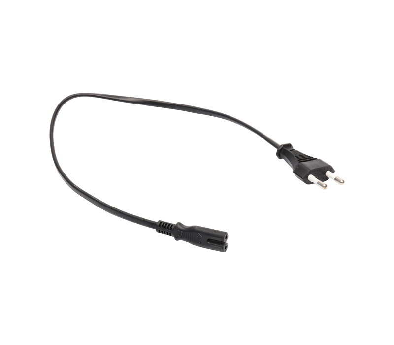 K2-3+ST2/FY-ST2 2.5A 250V Korea 2-Pin Plug With IEC Connector C7
