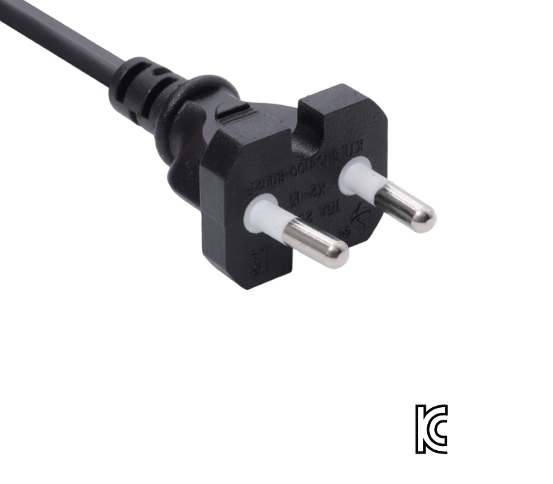 K2-15 16A 250V Korea 2-Pin Tool Plug