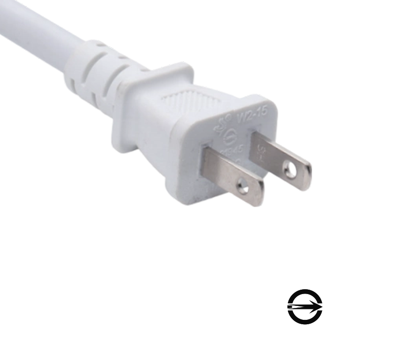 W2-15 15A 125V Two-pin Taiwan Standard Plug