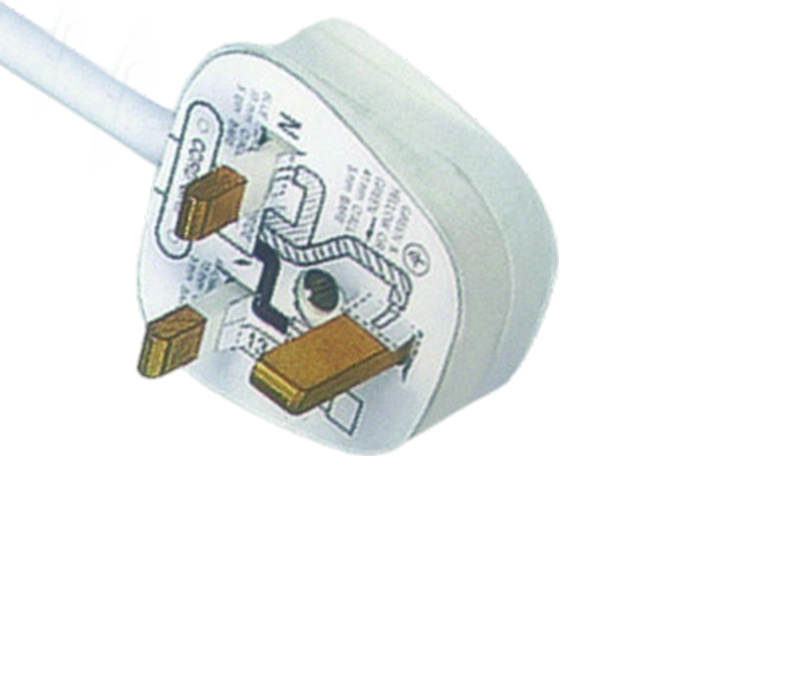 JT006 13A 250V British Standard 3-Pin Detachable Plug