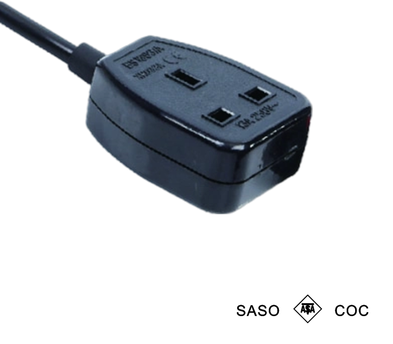 YZ3-13 13A 250V UK-Style Three-Pin Female Socket