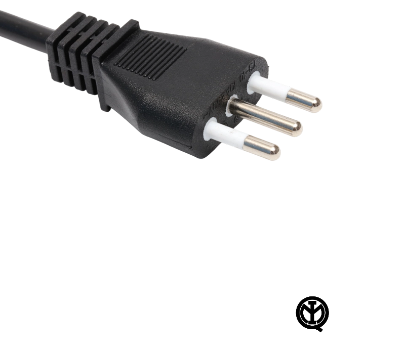 Y3-10 10A 250V Three-Pin Italian Plug