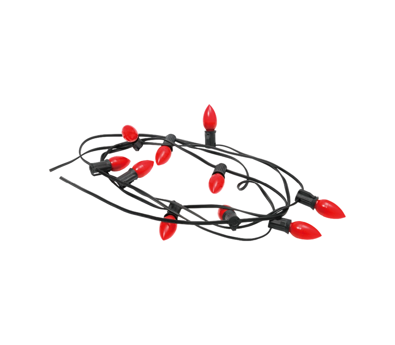 LED Outdoor Waterproof Christmas String Lights 24V 15m 25 Bulbs Bluetooth Color-Changing App