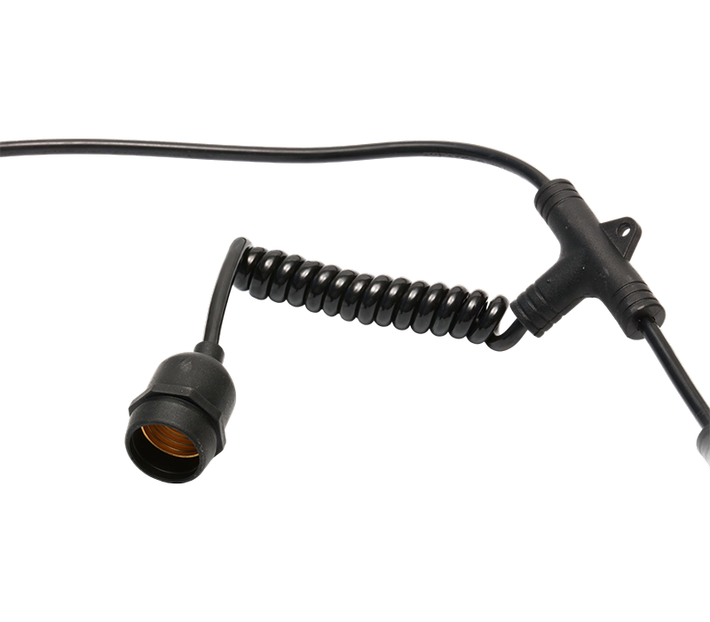 Global Standard Female Connectors With Spring-Loaded Wires For String Lights