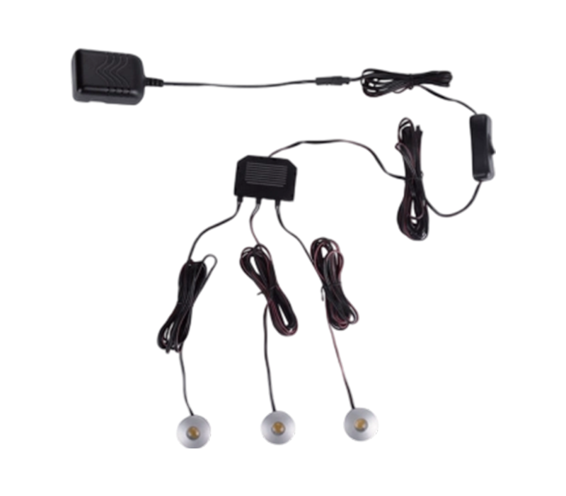 CLS-04 Cabinet Trim Lights ABS Plastic Housing with Painted Finish