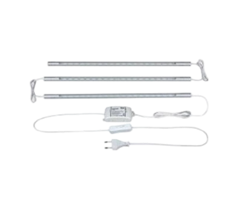 330mm CAbinet Trim Lights Featuring 20 Straw Hat LED Bulbs